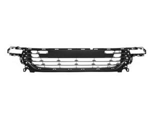 Grille de calandre inférieure pour RENAULT CLIO IV phase 2, 2016-2019, noire, pare chocs avant