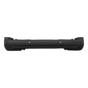 Pare chocs arrière pour PEUGEOT RIFTER depuis 2018, noir,  4 trous radar, Neuf