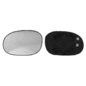 Miroir Glace rétroviseur gauche pour PEUGEOT 206 ph.2, 2003-2009, à clipser, Neuf