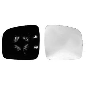 Miroir Glace rétroviseur droit pour VOLKSWAGEN CADDY III phase 2, 2010-2015, dégivrant, à clipser