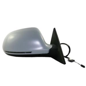 Rétroviseur extérieur droit électrique pour AUDI A5 I phase 1, 2007-2011, CC, Lane Assist, dégivrant, feu clignotant, rabattable électriquement, avec apprêt, Neuf