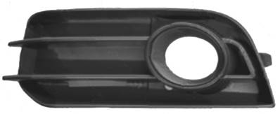 Grille de calandre gauche pour AUDI A1 2010-2014 trou antibrouillard, profil noir, Neuve