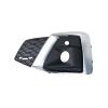 Grille gauche de Pare-chocs avant pour AUDI A5 II phase 2 depuis 2020, trou antibrouillard, moulure argente, Mod. S-Line, Neuve