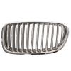 Grille de radiateur avant gauche pour BMW Serie 5 F10 M-TECH, 2010-2013, chromée/titane, Neuve