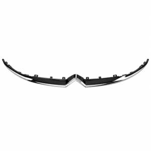 Moulure grille radiateur inférieure pour CITROËN BERLINGO II phase 2, 2012-2015, chromee, Neuve