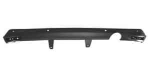 Spoiler pare chocs arrière pour CITROËN C3 II phase 2, 2013-2016, Noir, avec trous radars, Neuf