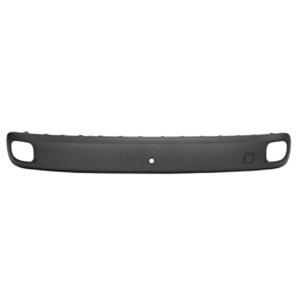 Bandeau moulure arrière pour FIAT PANDA III depuis 2012, avec trou radar, Noir, Neuf