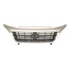 Grille radiateur pour FIAT DUCATO III phase 2 depuis 2014, noire, cadre grise, Neuve 