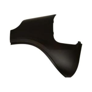 Crosse pare-chocs avant gauche pour FIAT PANDA CROSS/HYBRID III depuis 2014, noire gaufrée, Neuve