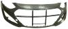 Pare-chocs avant pour HYUNDAI i30 II, 2012-2016, noir lisse, avec emplacements pour feux de jour LED, Neuve à peindre