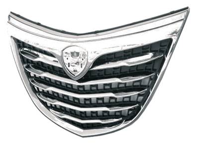 Grille radiateur centrale pour LANCIA YPSILON II ph. 1 2011-2015, Neuve