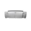 Spoiler avant central pour LAND ROVER DISCOVERY SPORT (L550) phase 1, 2015-2020, peint en argent, Neuf