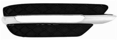 Grille de calandre gauche pour MERCEDES (W204) CLASSE C ph. 2 2011-2014, trou antibrouillard, Neuve