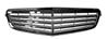 Grille radiateur centrale pour MERCEDES (W204) CLASSE C ph. 1 2007-2011, complet, Chromé argent, Mod. Elegance, Neuve