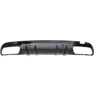 Spoiler pare-chocs arrière pour MERCEDES CLASSE C phase 2, 2018-2021 (W205), noir brillant, Mod. 4 portes AMG, Neuf
