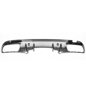 Spoiler pare-chocs arrière pour MERCEDES CLASSE C phase 2, 2018-2021 (W205), trou cache crochet, noir brillant, Mod. 4 portes AMG, Neuf