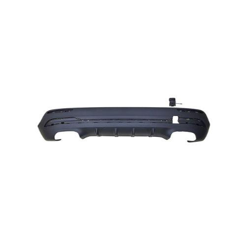 Spoiler pare-chocs arrière pour MERCEDES CLASSE GLA 2 phase 1 depuis 2020, avec traces radar, pour Mod. AMG/AMG Line, Noir grainé, Neuf