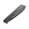 Moulure de porte arrire gauche pour MG 4 depuis 2022, noire brillante, avec insert argent, Neuve