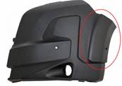 Crosse avant gauche pour PEUGEOT BOXER III phase 1 depuis 01/2024, noire, avec antibrouillard, 2 trous PDC et supports, pour mod�les avec �largisseurs d�aile, Neuve
