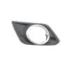 Grille gauche de pare-chocs pour NISSAN X-TRAIL 2014-2017, avec trous anti-brouillard, cadre chrom, noire, Neuve