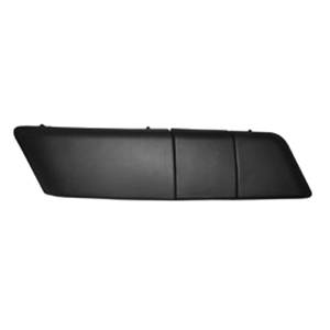 Moulure avant droite pour RENAULT MEGANE III phase 1, 2008-2012, noire, baguette pare chocs avant