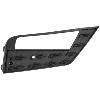 Grille avant droite pour SEAT LEON III phase 2 2017-2019, trou feu antibrouillard, noire, Neuve