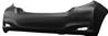 Pare chocs arrire pour TOYOTA YARIS III phase 1, 2011-2014, noir, Neuf