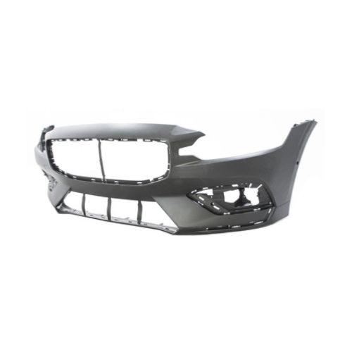 Pare-chocs avant pour VOLVO S60/V60 I phase 3 depuis 2019, avec cache-crochet, trous aide stationnement, support capteurs, empreintes pour lave-phares, Neuf à peindre