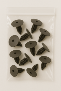 Sachet de 10 Agrafes - Clips de garnissage ø 10,2 -> 10,7 mm carter d'aile & pare-boue pour DACIA, FIAT, NISSAN, OPEL, RENAULT, SMART, Neuf