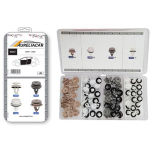 Coffret de 80 assortiments d''agrafes de panneaux de portes pour BMW MINI, Neuf