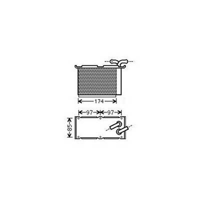 Intercooler pour AUDI A3 3/5 Portes 2003-2008, OEM: 03C145749B, Neuf