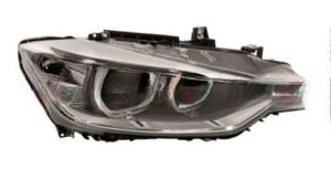 Phare droit électrique pour BMW Serie 3 F30, 2012-2014, XENON, D1S+H1, avec moteur, Neuf
