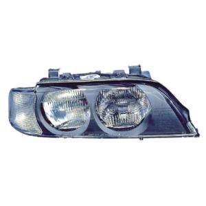 Phare optique avant droit pour BMW Serie 5 E39 1995-2000, H7+HB3, blanc, Neuf
