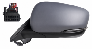 Rétroviseur gauche pour RENAULT KANGO III phase 1 depuis 2021, électrique, chauffant, rabattable électriquement, avec feu à LED, asphérique, 10 broches, BLIS, Neuf