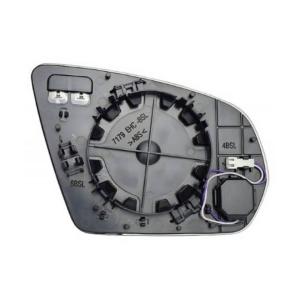 Verre de rétroviseur gauche pour MERCEDES CLASSE B depuis 2019 (W247), asphérique, dégivrant, avec BLIS, 2 PIN, Neuf