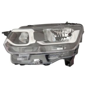 Phare Optique supérieur avant gauche pour CITROËN BERLINGO III ph.1 2018-2024, H7+H1, électrique,