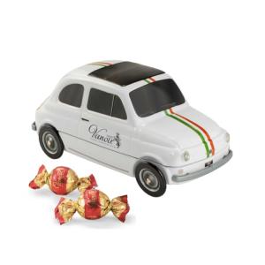 Coffret Cadeau de Chocolats , maquette "Fiat 500" - 205 gr Idée Box Cadeaux de Noël