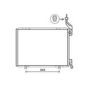 Condenseur de Climatisation pour FORD FIESTA Mk6 ph.1 2008-2012, OEM: 1756413, Neuf