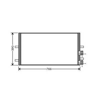 Condenseur de Climatisation pour FORD TRANSIT Mk7 2006-2014, OEM: 1383318, Neuf