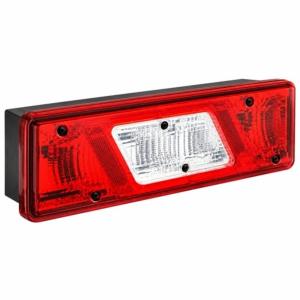 Feu arrière gauche pour FORD TRANSIT Mk8 phase 1 2014-2019, rouge/blanch, Mod. TIPPER, Neuf