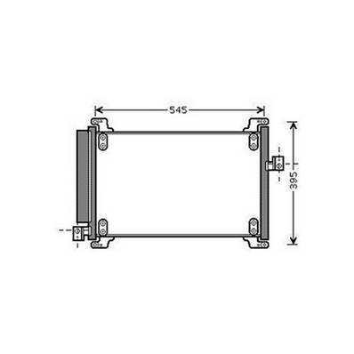 Condenseur de Climatisation pour FIAT MULTIPLA 2004-2010, OEM: 51804557, Neuf