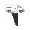 Moulure latérale arrière droite pour PEUGEOT BOXER II ph.2 2014-2023 , grise foncée, châssis court, Neuve