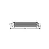 Intercooler pour OPEL MERIVA A ph.2 2006-2010, OEM: 1300411, Neuf