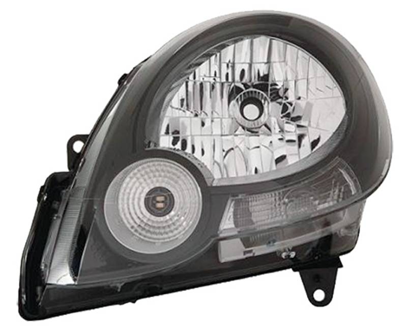 Phare Optique avant gauche RENAULT KANGOO II, 2008-2013 Neuf phase 1  projecteur feu principal chromé