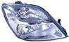 Phare Optique avant droit pour RENAULT SCENIC I phase 2, 1999-2003, H7+H1, fond chromé, Neuf