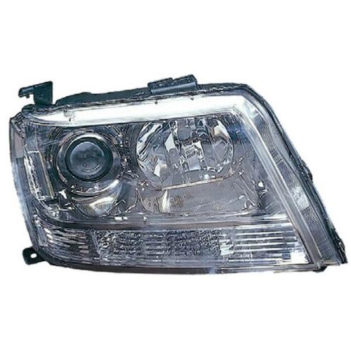 Phare Avant Droit Jaune H4 Pour Suzuki Vitara (1989-1993) - Halogène, Trafic Gauche/droit, Homologué