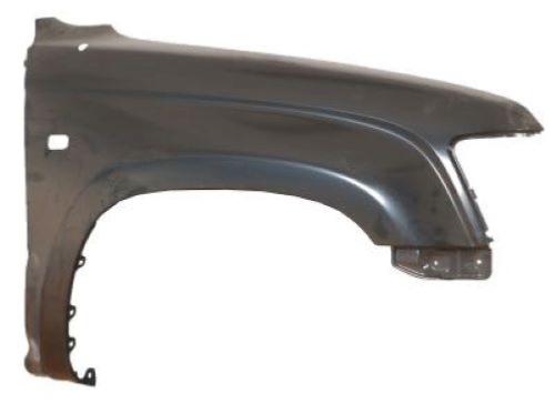 Aile avant droite pour TOYOTA HILUX PICK UP 2001-2005, Mod. 4WD, avec trou antenne radio, Neuf à peindre
