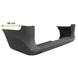 Pare chocs arrière pour MERCEDES CLASSE V III (W447) 2014-2019, châssis long, trous radar, Neuf à peindre