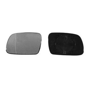 Miroir Glace rétroviseur gauche pour PEUGEOT 307 phase 2, 2005-2008, asphérique, à clipser, Neuf