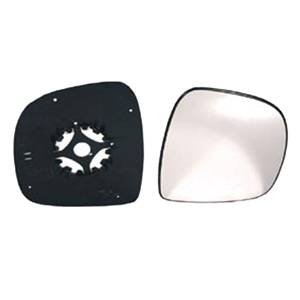Miroir Glace rétroviseur droit pour MERCEDES VITO II phase 1 (W639), 2003-2010, à clipser, Neuf